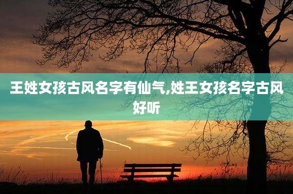 王姓女孩古风名字有仙气,姓王女孩名字古风好听