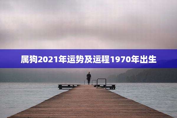 属狗2021年运势及运程1970年出生