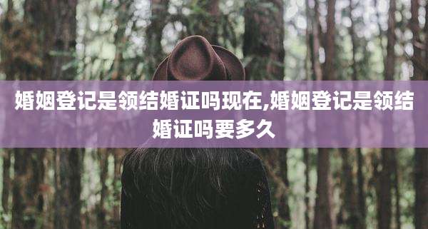 婚姻登记是领结婚证吗现在,婚姻登记是领结婚证吗要多久