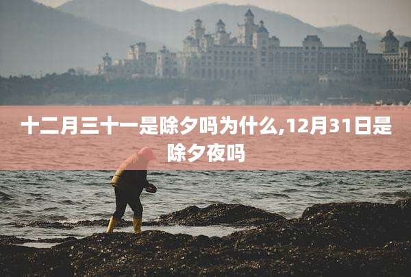 十二月三十一是除夕吗为什么,12月31日是除夕夜吗