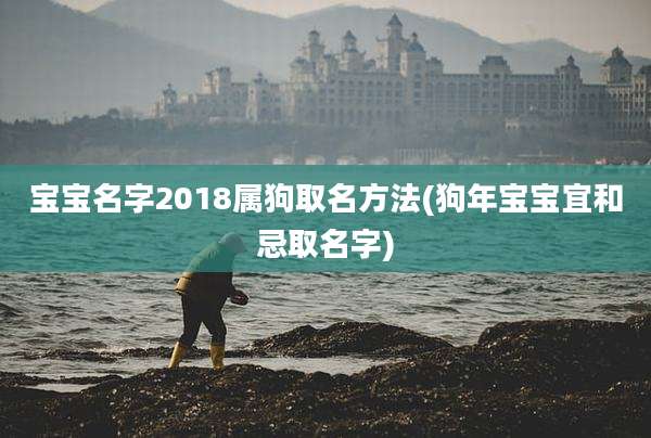宝宝名字2018属狗取名方法(狗年宝宝宜和忌取名字)