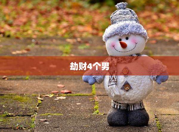 劫财4个男
