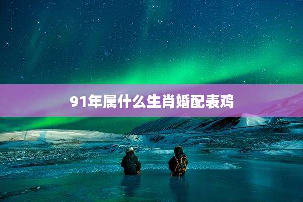 91年属什么生肖婚配表鸡