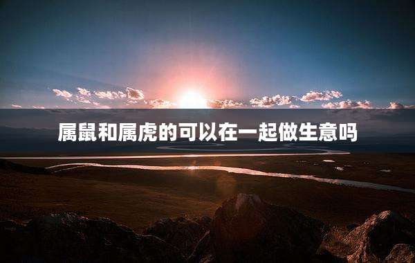 属鼠和属虎的可以在一起做生意吗