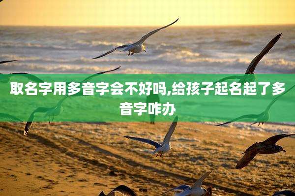 取名字用多音字会不好吗,给孩子起名起了多音字咋办