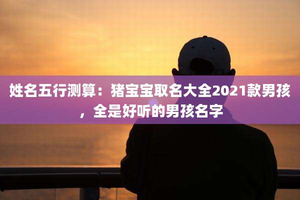 姓名五行测算:猪宝宝取名大全2021款男孩,全是好听的男孩名字