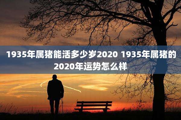 1935年属猪能活多少岁2020 1935年属猪的2020年运势怎么样