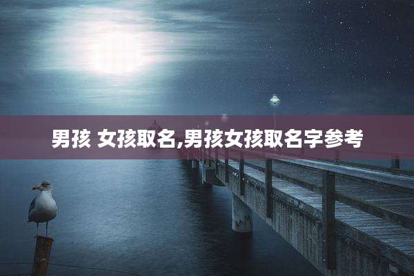 男孩 女孩取名,男孩女孩取名字参考