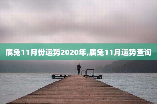 属兔11月份运势2020年,属兔11月运势查询