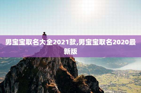男宝宝取名大全2021款,男宝宝取名2020最新版