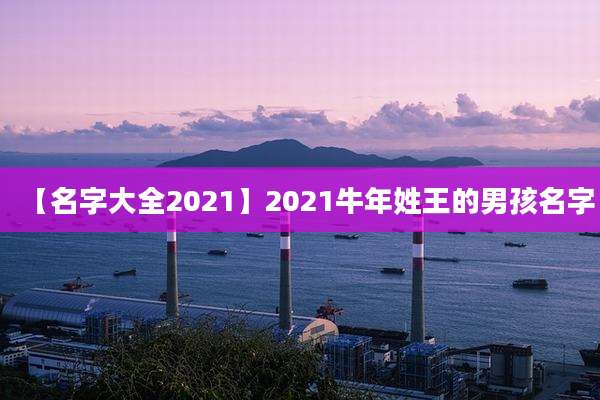 【名字大全2021】2021牛年姓王的男孩名字
