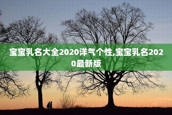 宝宝乳名大全2020洋气个性,宝宝乳名2020最新版