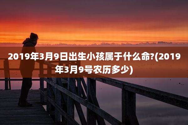 2019年3月9日出生小孩属于什么命?(2019年3月9号农历多少)