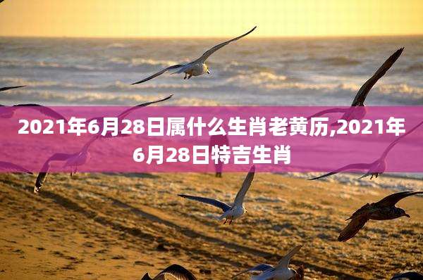 2021年6月28日属什么生肖老黄历,2021年6月28日特吉生肖