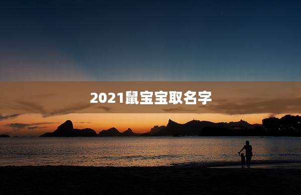 2021鼠宝宝取名字