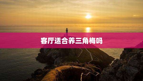 客厅适合养三角梅吗