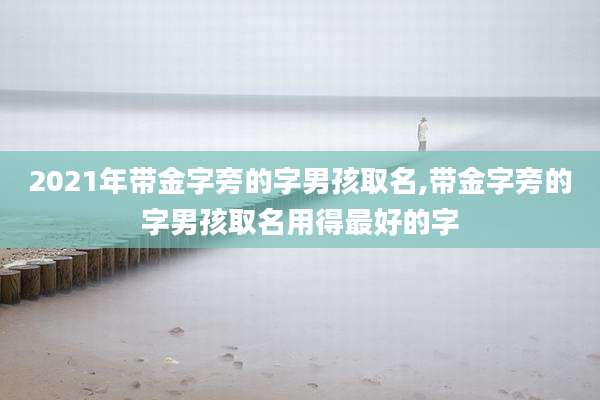 2021年带金字旁的字男孩取名,带金字旁的字男孩取名用得最好的字