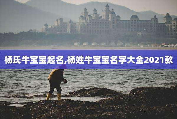 杨氏牛宝宝起名,杨姓牛宝宝名字大全2021款