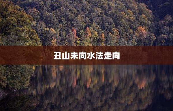 丑山未向水法走向