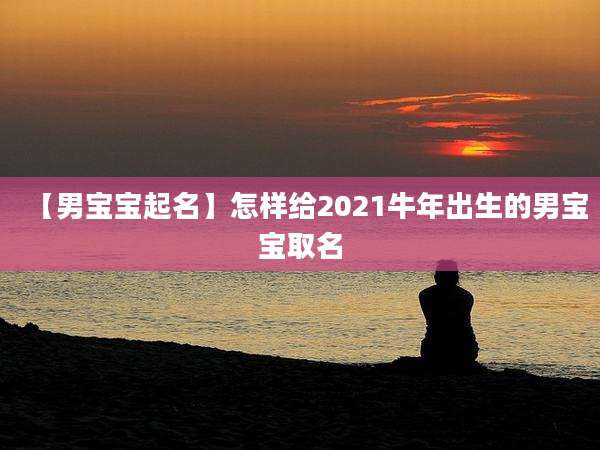 【男宝宝起名】怎样给2021牛年出生的男宝宝取名