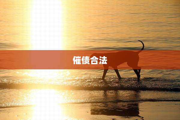 催债合法