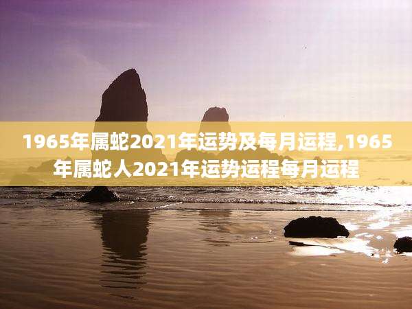 1965年属蛇2021年运势及每月运程,1965年属蛇人2021年运势运程每月运程