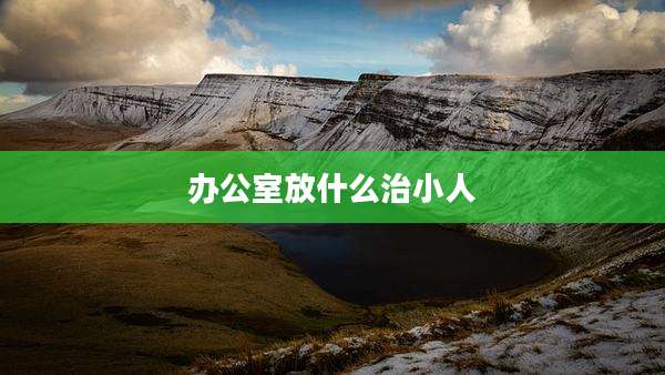 办公室放什么治小人