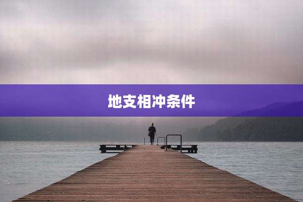 地支相冲条件