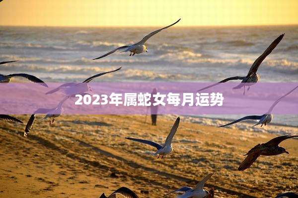 2023年属蛇女每月运势