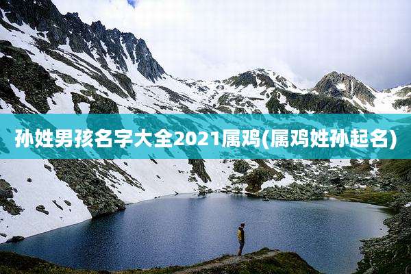 孙姓男孩名字大全2021属鸡(属鸡姓孙起名)