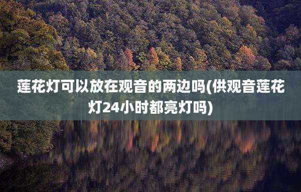 莲花灯可以放在观音的两边吗(供观音莲花灯24小时都亮灯吗)