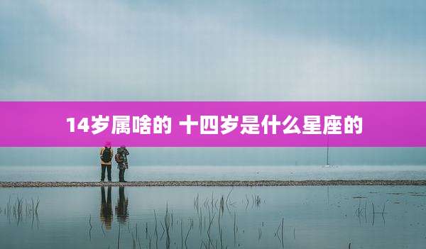 14岁属啥的 十四岁是什么星座的