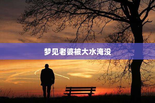 梦见老婆被大水淹没