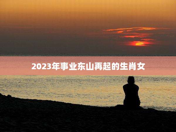 2023年事业东山再起的生肖女