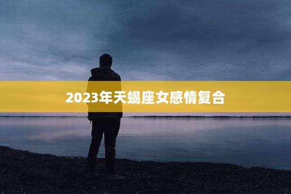 2023年天蝎座女感情复合