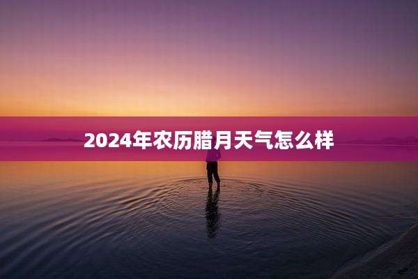 2024年农历腊月天气怎么样