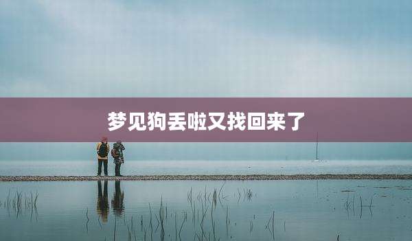 梦见狗丢啦又找回来了
