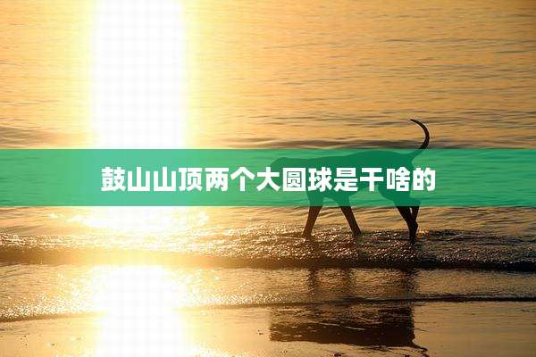 鼓山山顶两个大圆球是干啥的