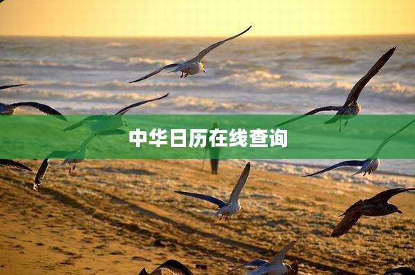 中华日历在线查询