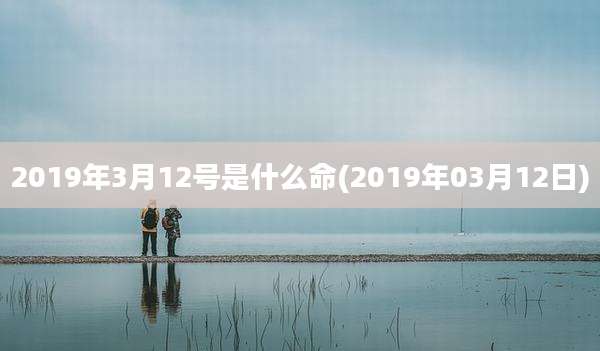 2019年3月12号是什么命(2019年03月12日)