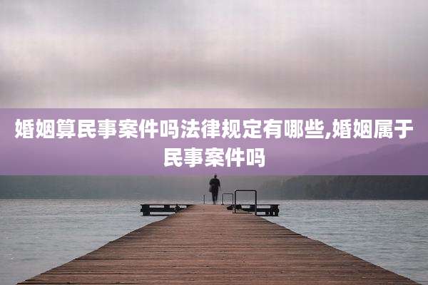 婚姻算民事案件吗法律规定有哪些,婚姻属于民事案件吗