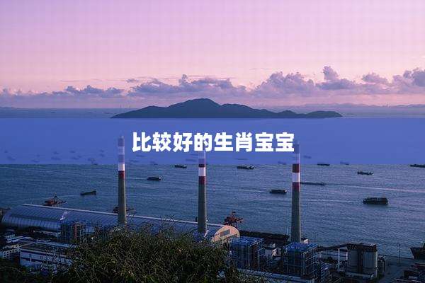 比较好的生肖宝宝