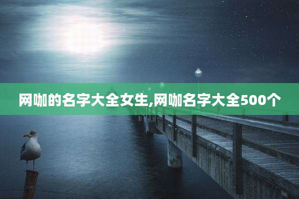 网咖的名字大全女生,网咖名字大全500个