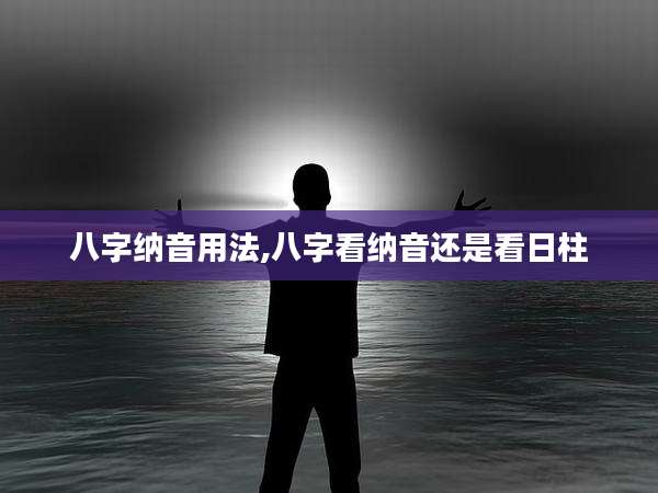 八字纳音用法,八字看纳音还是看日柱