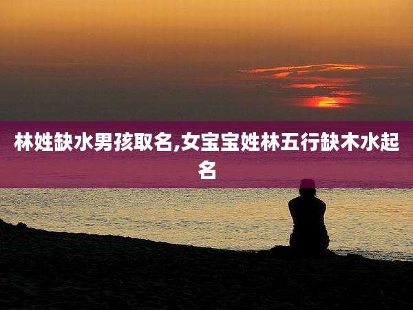 林姓缺水男孩取名,女宝宝姓林五行缺木水起名