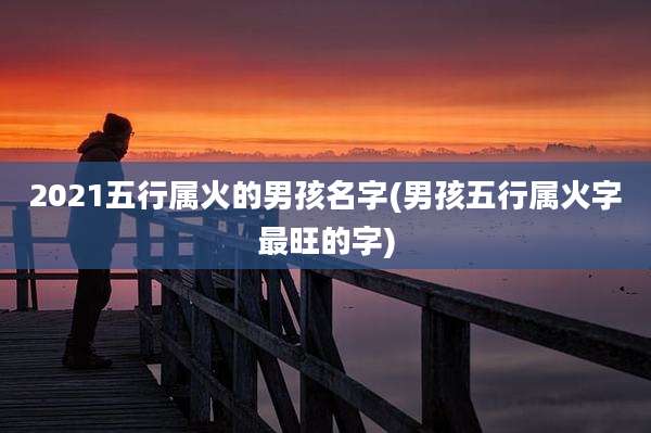 2021五行属火的男孩名字(男孩五行属火字最旺的字)
