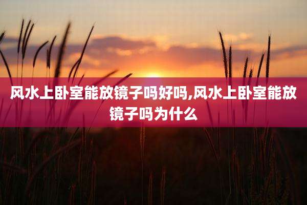 风水上卧室能放镜子吗好吗,风水上卧室能放镜子吗为什么