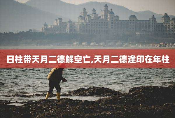 日柱带天月二德解空亡,天月二德逢印在年柱