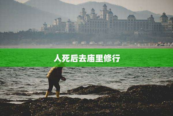 人死后去庙里修行