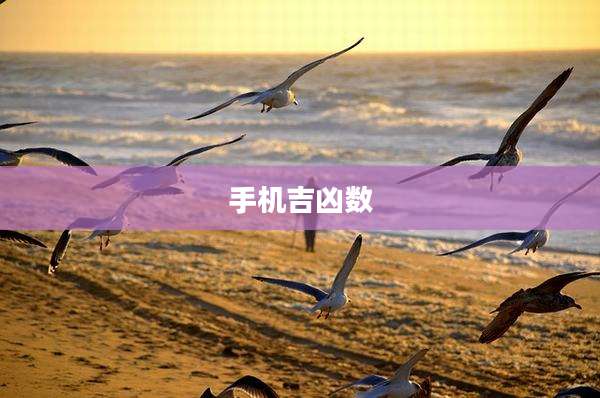手机吉凶数